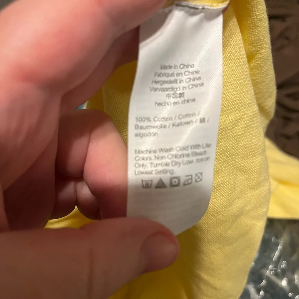 Crewcuts Girls' Casey cardigan sweater in Sunlight Yellow Size XL